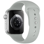 Dirželis Tech-Protect Silicone Apple Watch 8 / 9 / 10 / 11 / 12 / SE / Ultra (44 / 45 / 46 / 49 mm), mėnulio pilkas --...