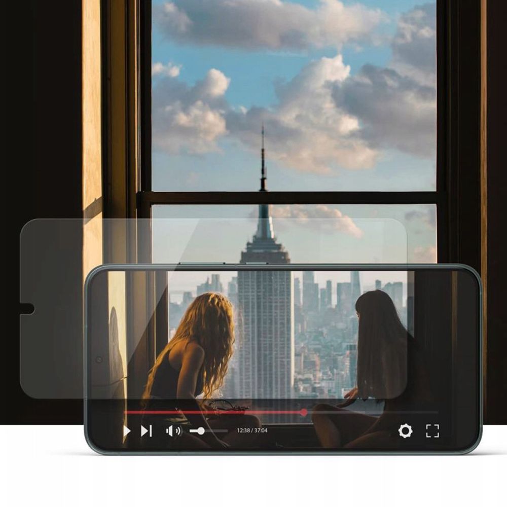 Apsauginis stiklas Hofi Glass Pro+ 2 vnt. iPhone 15 / 16, skaidrus -- iPhone 15, iPhone 16