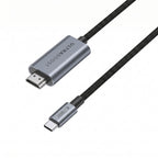 Kabelis Tech-Protect UltraBoost USB-C į HDMI 2.1 8K 60 Hz 300 cm, pilkas -- Uncategorized