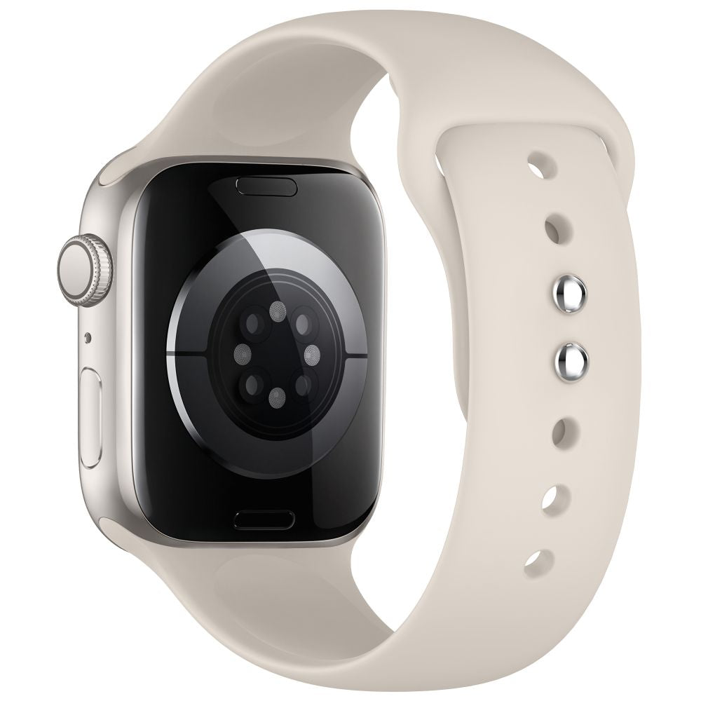 Dirželis Tech-Protect Silicone Apple Watch 8 / 9 / 10 / 11 / 12 / SE / Ultra (44 / 45 / 46 / 49 mm), žvaigždžių šviesa --...