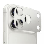 Kameros apsauginis stiklas Tech-Protect Camalloy Fit+ iPhone 18 Pro Max, sidabrinis -- iPhone 18 Pro Max