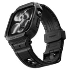 Dirželis Spigen Rugged Armor Pro Apple Watch Ultra 12 (42 mm), matinis juodas -- Apple Watch Ultra 12 (42 mm)