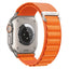 Dirželis Tech-Protect Nylon Pro Apple Watch 8 / 9 / 10 / 11 / 12 / SE / Ultra (44 / 45 / 46 / 49 mm), oranžinis -- Apple...