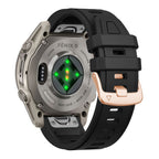 Dirželis Tech-Protect Silicone Garmin Fenix 5S / 5S Plus / 6S / 6S Pro / 7S / 8 / 9 / 9 Pro (43 mm), juodas -- Garmin...