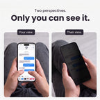 Apsauginis stiklas Tech-Protect Glass SPY+ Privacy, iPhone 18 Pro Max, 2 vnt. -- iPhone 18 Pro Max