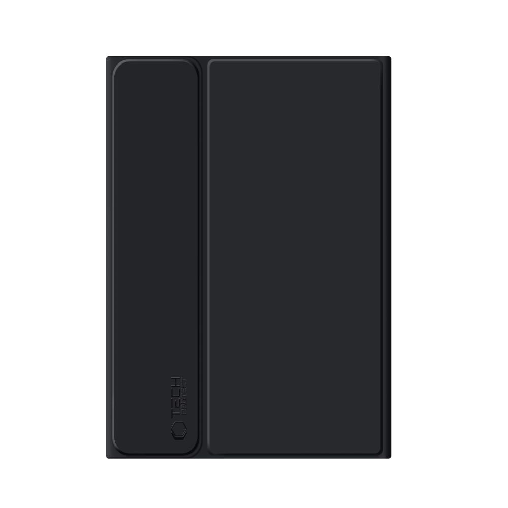 Dėklas su klaviatūra Tech-Protect SC Pen + Keyboard Samsung Galaxy Tab S12+ Plus 12.4, juodas -- Galaxy Tab S12+ Plus 12.4