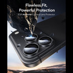 Kameros apsauginis stiklas ESR Armorite Camera Protector iPhone 18 Pro / 18 Pro Max, 2 vnt., juodas -- iPhone 18 Pro,...