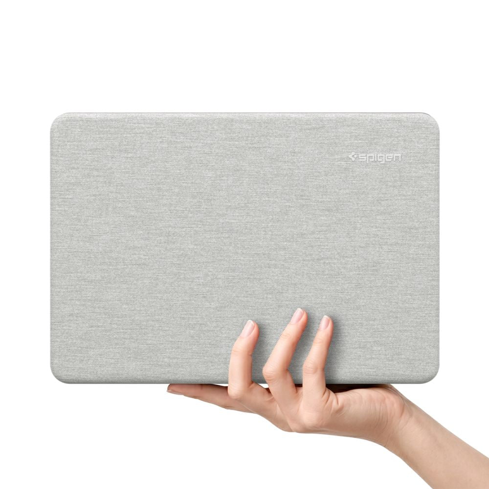Dėklas Spigen Urban Fit MacBook Neo 13 (2026), melanžinis pilkas -- MacBook Neo 13 (2026)