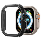 Dėklas Spigen Tough Armor Apple Watch Ultra 1 / 2 (49 mm), juodas -- Apple Watch Ultra (49 mm), Apple Watch Ultra 2 (49 mm)