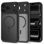 Dėklas Tech-Protect MagPeak MagSafe CC iPhone 17 Pro Max / 18 Pro Max, matinis juodas -- iPhone 17 Pro Max, iPhone 18 Pro Max