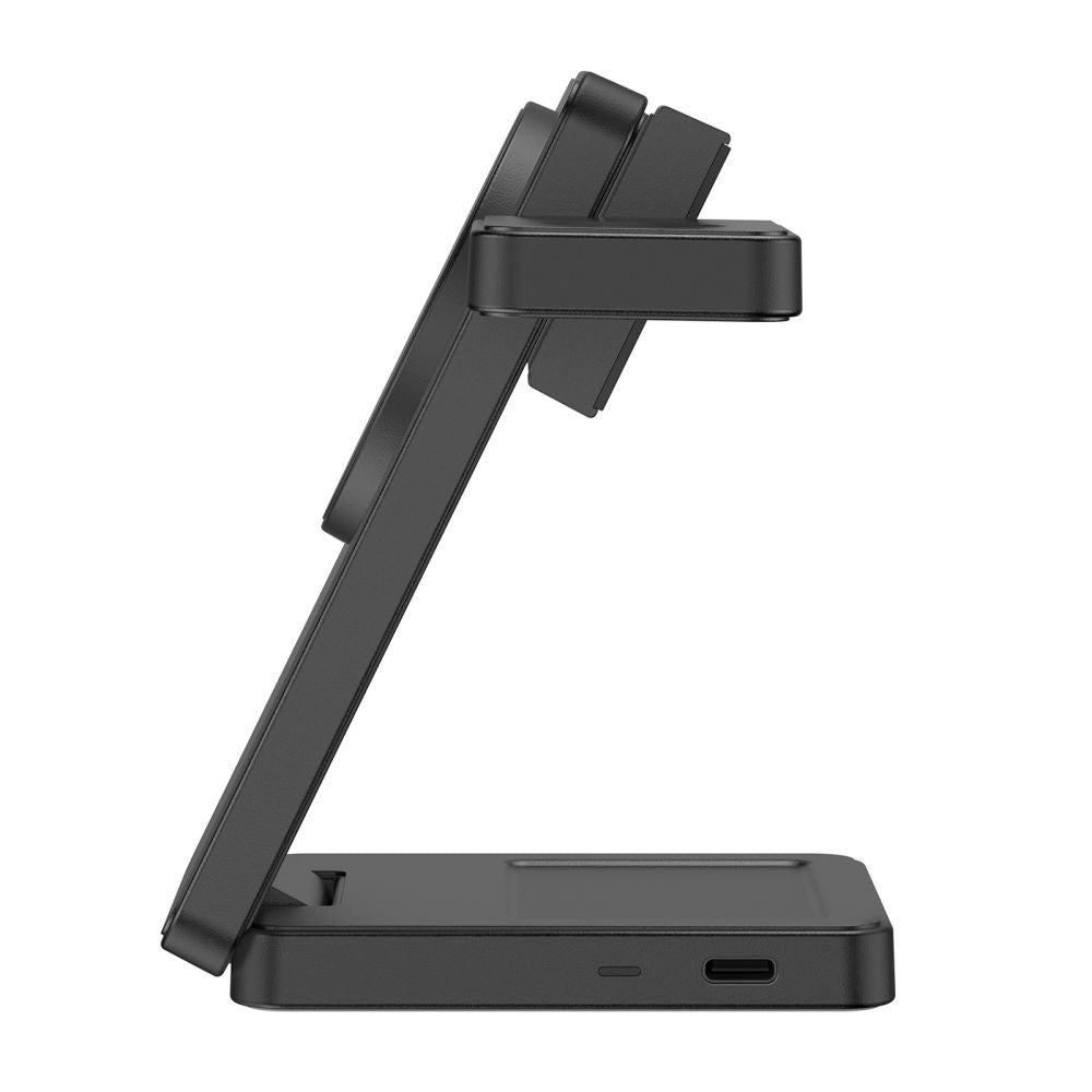 Belaidis įkroviklis Tech-Protect A56 3in1 MagSafe 25W Qi2.2, juodas -- TECH-PROTECT//Akcesoria//Ładowarki Indukcyjne