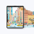 Apsauginė plėvelė Hofi Paper Pro+ 2 vnt. iPad 10.9 (2022) / iPad 11 (2025) Matinė Skaidri -- iPad 10.9 (2022), iPad 11 (2025)