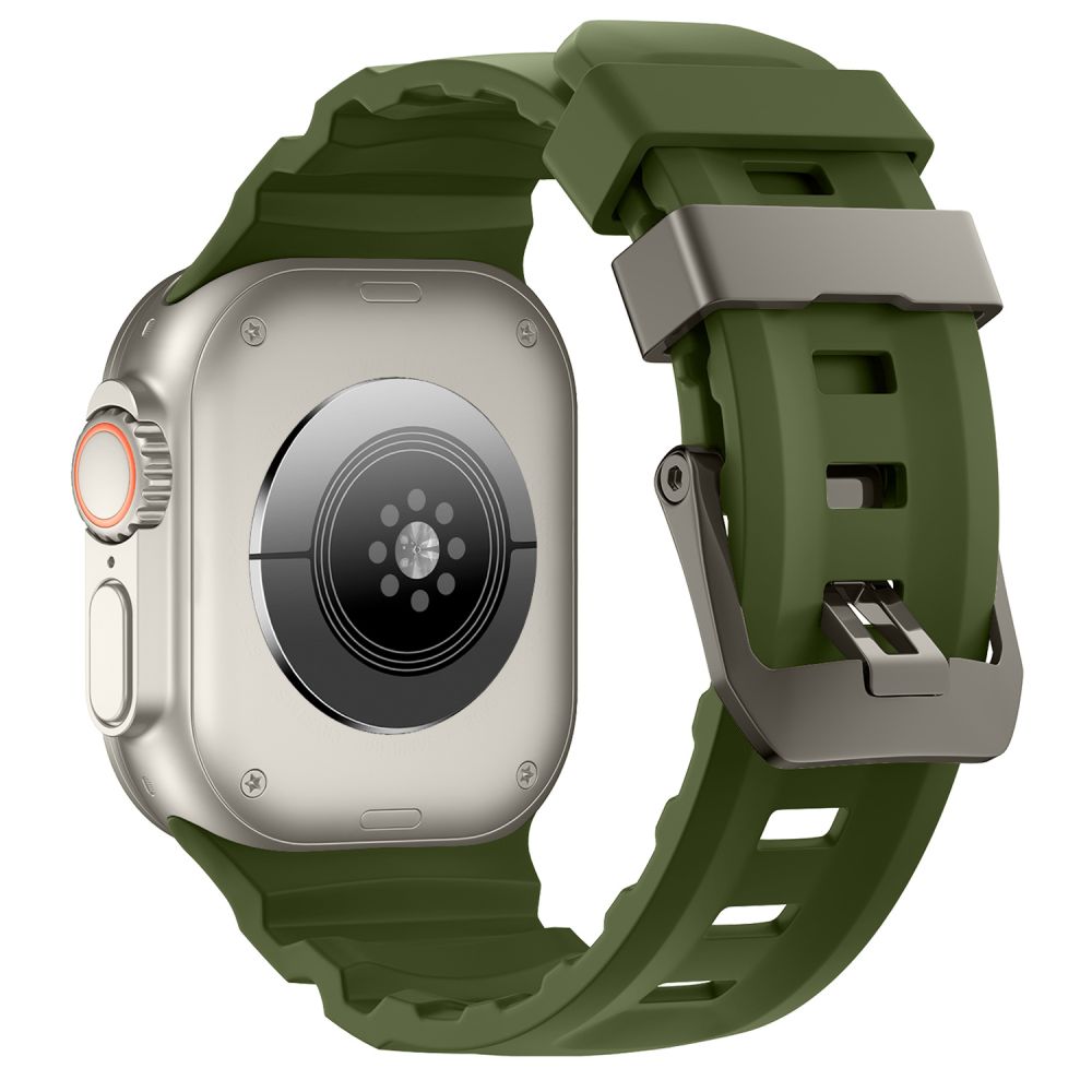 Dirželis Tech-Protect Motion Apple Watch 8 / 9 / 10 / 11 / 12 / SE / Ultra (44 / 45 / 46 / 49 mm), taktinis žalias --...