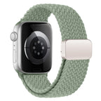 Dirželis Tech-Protect NylonMag Apple Watch 8 / 9 / 10 / 11 / 12 / SE (40 / 41 / 42 mm), pistacijų -- Apple Watch 8 (41...
