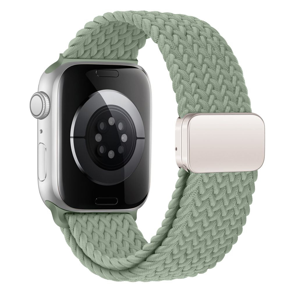 Dirželis Tech-Protect NylonMag Apple Watch 8 / 9 / 10 / 11 / 12 / SE / Ultra (44 / 45 / 46 / 49 mm), pistacijų -- Apple...