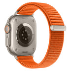 Dirželis Tech-Protect NylonLoop Apple Watch 8 / 9 / 10 / 11 / 12 / SE / Ultra (44 / 45 / 46 / 49 mm), oranžinis -- Apple...