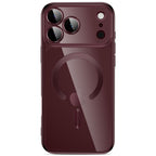 Dėklas Tech-Protect MagFlex MagSafe iPhone 17 Pro / 18 Pro, blizgios bordo spalvos -- iPhone 17 Pro, iPhone 18 Pro