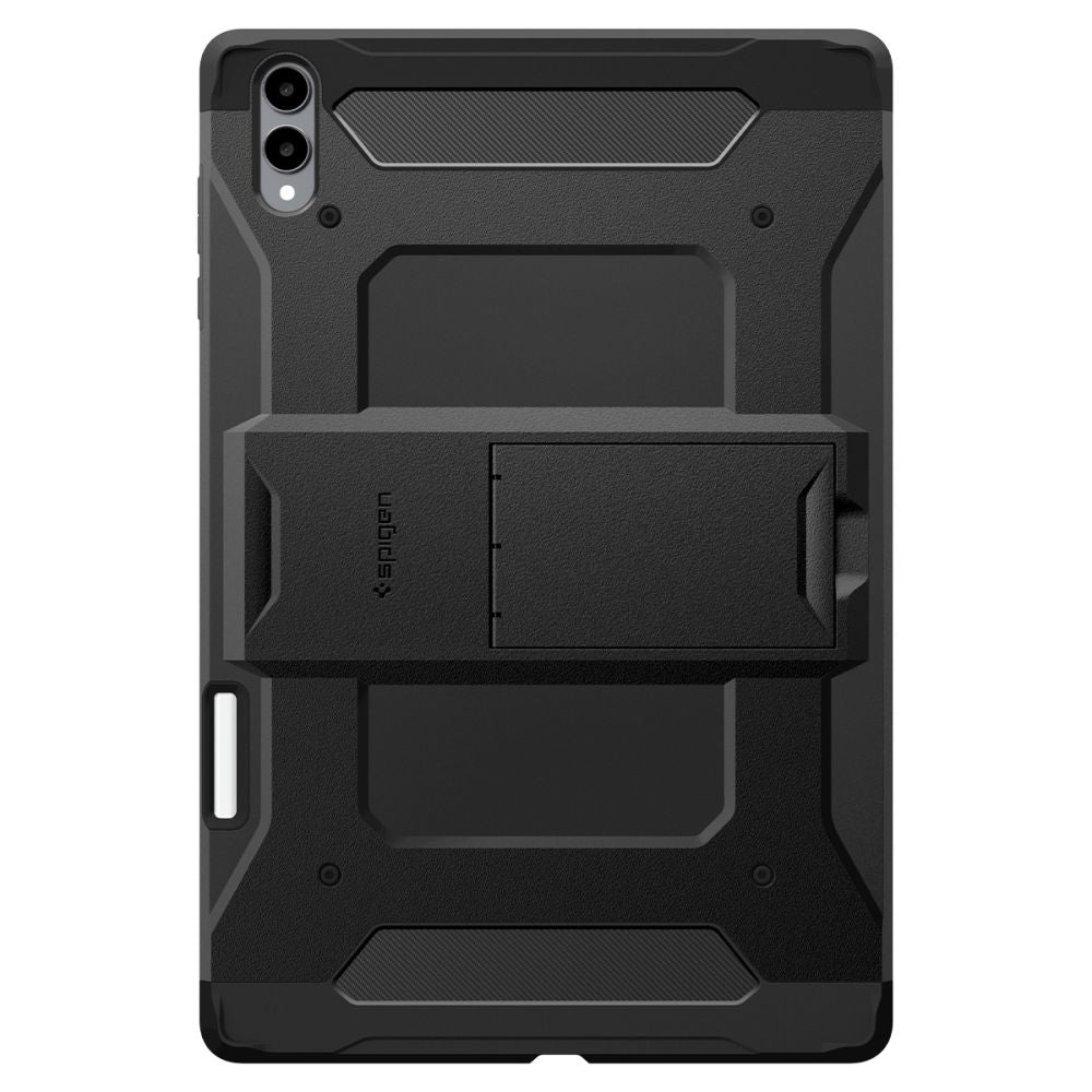 Dėklas Spigen Tough Armor Pro Galaxy Tab S11 Ultra / S12 Ultra 14.6, juodas -- Galaxy Tab S11 Ultra, Galaxy Tab S12 Ultra
