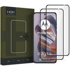 Apsauginis stiklas Hofi Glass Pro+ 2 vnt. Motorola Edge 50 Neo / 60 Neo, juodas -- Edge 50 Neo, Edge 60 Neo