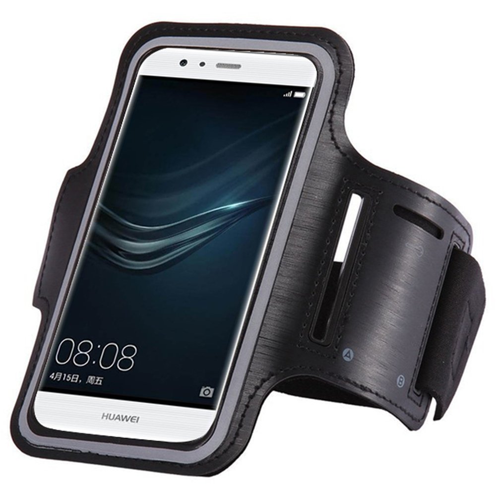 Universali bėgimo apyrankė 6" išmantiesiems telefonams juoda -- Cycling Accessories