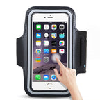 Universali bėgimo apyrankė 6" išmantiesiems telefonams juoda -- Cycling Accessories
