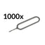 1000 vnt. maišas - SIM kortelės atidarymo įrankis / SIM išėmimo įrankis iPhone 3G 3GS 4 4G 4S -- iPhone 3G / iPhone 3GS /...