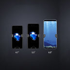 Automobilinis laikiklis H01 gravitacinis ventiliacijos grotelėms, juodas