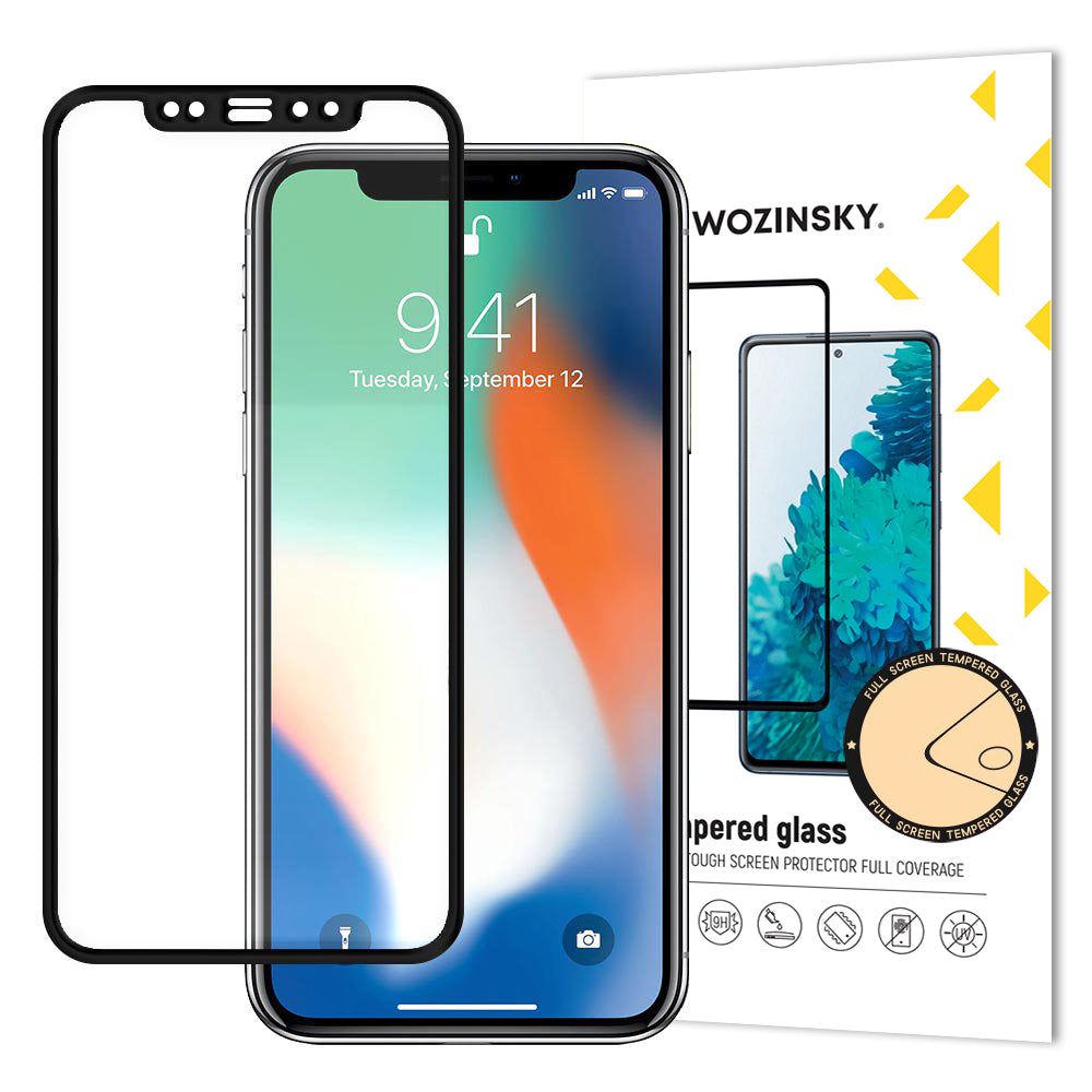 Wozinsky grūdintas stiklas iPhone XR/11 – juodas -- iPhone XR