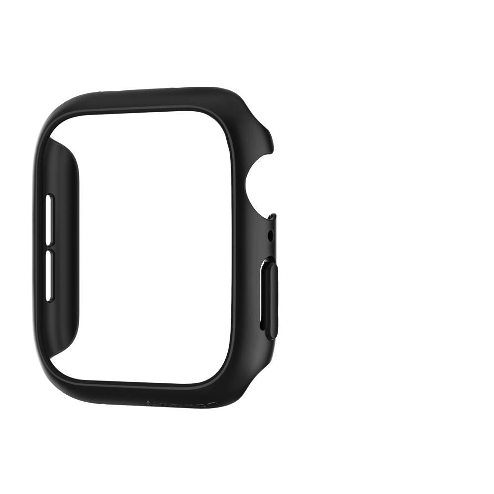 Spigen Thin Fit dėklas Apple Watch 44 mm (4/5/6/SE) – juodas