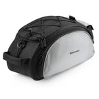 Wozinsky 13L dviračio šoninis krepšys su diržu - juoda (WBB1BK) -- Bicycle Bags