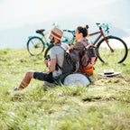 Wozinsky 13L dviračio šoninis krepšys su diržu - juoda (WBB1BK) -- Bicycle Bags