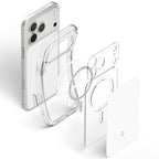 Dėklas Spigen Ultra Hybrid T MagSafe iPhone 17 Pro / 18 Pro, blizgus baltas -- iPhone 17 Pro, iPhone 18 Pro