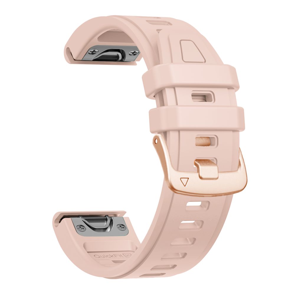 Dirželis Tech-Protect Silicone Garmin Fenix 5S / 5S Plus / 6S / 6S Pro / 7S / 8 / 9 / 9 Pro (43 mm), rožinis -- Garmin...