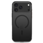 Dėklas Tech-Protect MagAir MagSafe CC iPhone 17 Pro / 18 Pro, matinis juodas -- iPhone 17 Pro, iPhone 18 Pro