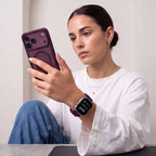Dirželis Tech-Protect Nylon Pro Apple Watch 8 / 9 / 10 / 11 / 12 / SE / Ultra (44 / 45 / 46 / 49 mm), tamsiai bordo --...
