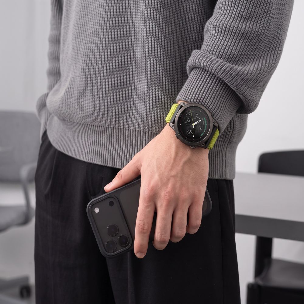 Dirželis Tech-Protect NylonLoop Garmin Fenix 5X / 5X Plus / 6X / 6X Pro / 7X / 8 / 8 Pro / 9 / 9 Pro (51 mm), Electric...