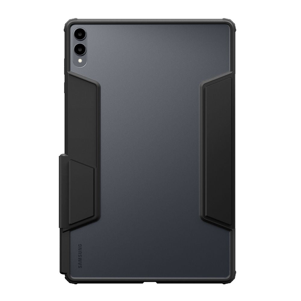 Dėklas Spigen Airskin Pro Galaxy Tab S11 Ultra / S12 Ultra 14.6, juodas -- Galaxy Tab S11 Ultra, Galaxy Tab S12 Ultra