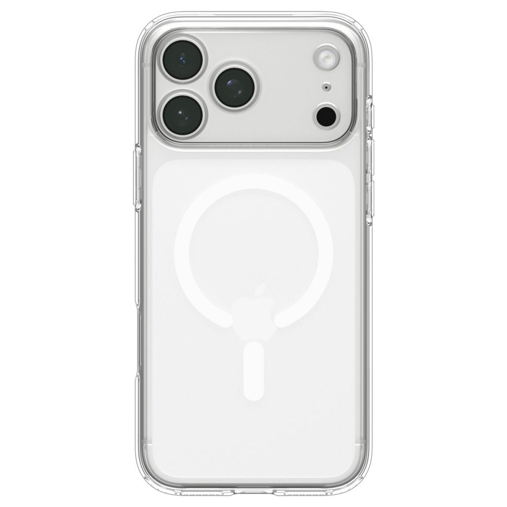 Dėklas Spigen Ultra Hybrid MagSafe iPhone 17 Pro Max / 18 Pro Max, skaidrus baltas -- iPhone 17 Pro Max, iPhone 18 Pro Max