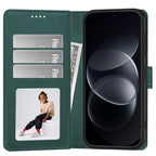 Dėklas Tech-Protect Wallet Xiaomi Redmi Note 17 Pro 5G, žalias -- Redmi Note 17 Pro 5G
