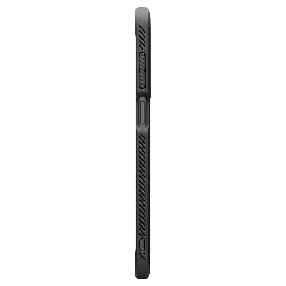 Dėklas Spigen Rugged Armor Samsung Galaxy A17 4G / 5G, matinis juodas -- Galaxy A17 4G, Galaxy A17 5G