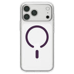 Dėklas Spigen Ultra Hybrid MagSafe iPhone 17 Pro Max / 18 Pro Max, skaidrus / bordo -- iPhone 17 Pro Max, iPhone 18 Pro Max