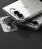 Kameros apsauginis stiklas Ringke Camera Full Cover iPhone Duo, 2 vnt., juodas -- iPhone Duo