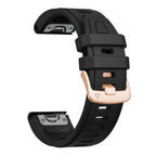 Dirželis Tech-Protect Silicone Garmin Fenix 5S / 5S Plus / 6S / 6S Pro / 7S / 8 / 9 / 9 Pro (43 mm), juodas -- Garmin...