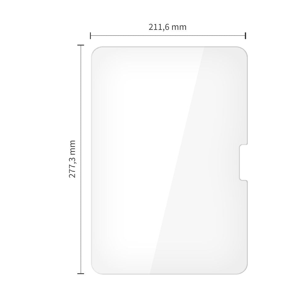 Apsauginis stiklas Tech-Protect Glass Fit+ iPad Air 13 / iPad Pro 13, 2 vnt., skaidrus -- iPad Air 13, iPad Pro 13