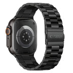 Dirželis Tech-Protect Stainless Apple Watch 8 / 9 / 10 / 11 / 12 / SE / Ultra (44 / 45 / 46 / 49 mm), juodas -- Apple...