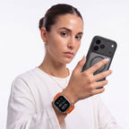 Dirželis Tech-Protect Nylon Pro Apple Watch 8 / 9 / 10 / 11 / 12 / SE / Ultra (44 / 45 / 46 / 49 mm), oranžinis -- Apple...