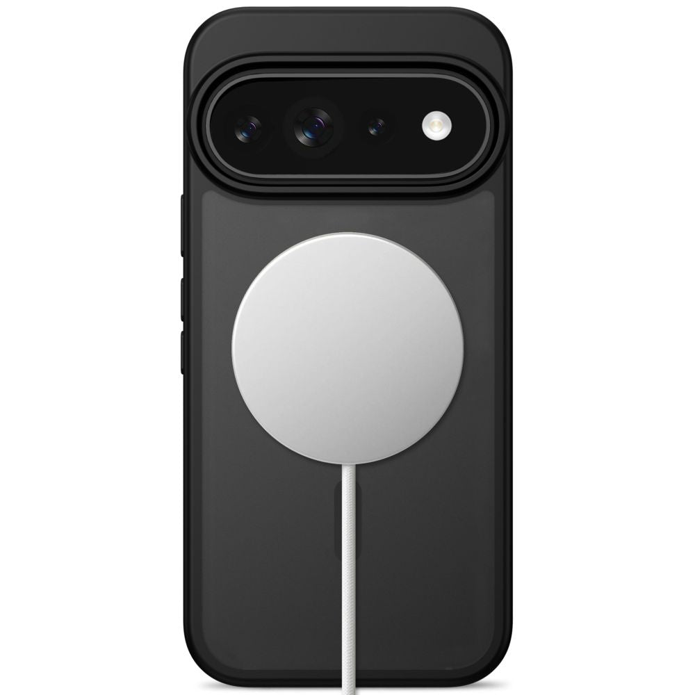 Dėklas Tech-Protect Magmat MagSafe Pixel 9 / 9 Pro / 10 / 10 Pro / 11 / 11 Pro, matinis juodas -- Pixel 9, Pixel 9 Pro,...