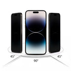 Privatumo apsauginis stiklas Hofi Anti Spy Glass Pro+ 2 vnt. iPhone 16 Pro / 17 / 17 Pro -- iPhone 16 Pro, iPhone 17,...