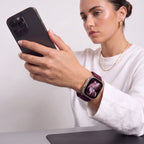 Dirželis Tech-Protect NylonLoop Apple Watch 8 / 9 / 10 / 11 / 12 / SE (40 / 41 / 42 mm), tamsiai bordinis -- Apple Watch...