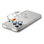 Kameros apsauginis stiklas Spigen Optik Pro Glas.tR EZ Fit iPhone 18 Pro / 18 Pro Max 2 vnt., šviesiai mėlynas -- iPhone...